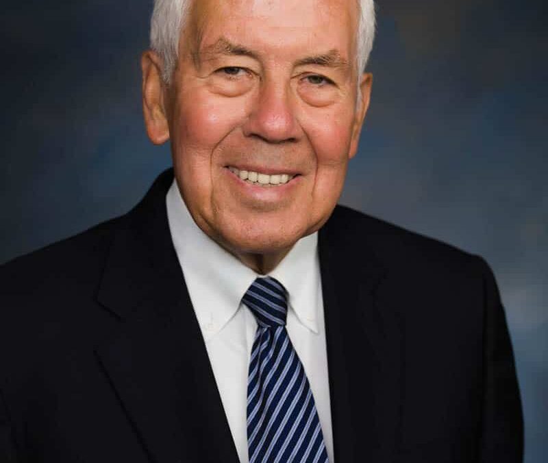 Richard Lugar ’54 knighted for international relations work