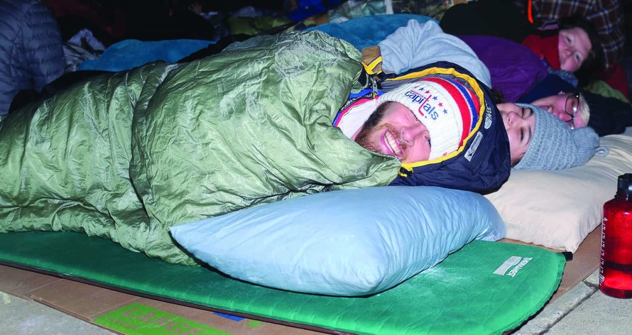 H&H camps out, raising awareness about poverty