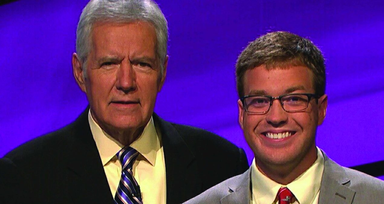 Dylan Parson ’16 shows off his liberal arts education on Jeopardy!