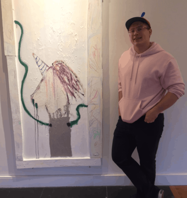 Senior Elliot Avis’s Art Exhibit: PotZ PaintZ n Other Thingz