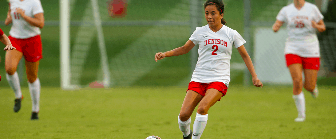 Denison Women’s soccer gets first conference win