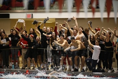 Big Red swimming dominates in twelfth straight NCAC championship