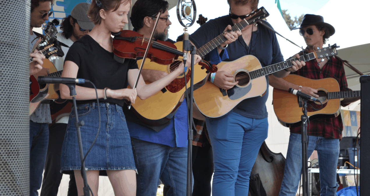 Denison Bluegrass ensemble performs at local music festival “Ohiolina”