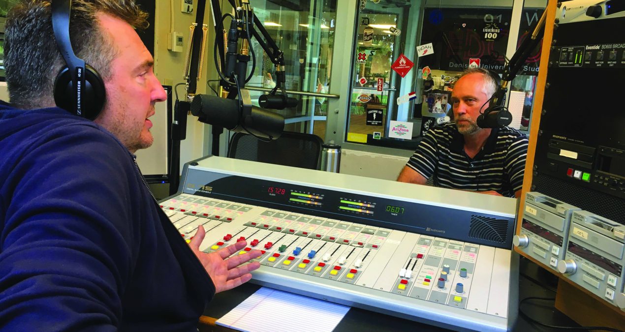 Roe Conn ‘86, a Chicago-based radio host, revisits his home on The Hill