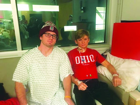 Griffin ’22 and Bailey ‘20 Hayden on cancer and brotherhood