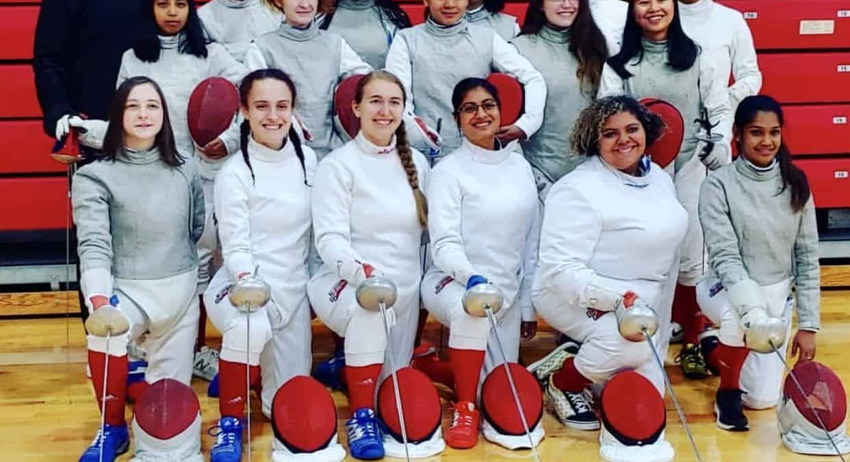 Coach Grandbois ‘touched’ at the progress of the women’s fencing team