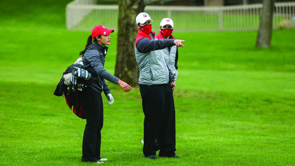 Denison Men’s and Women’s golf start NCAC tournament with convincing leads