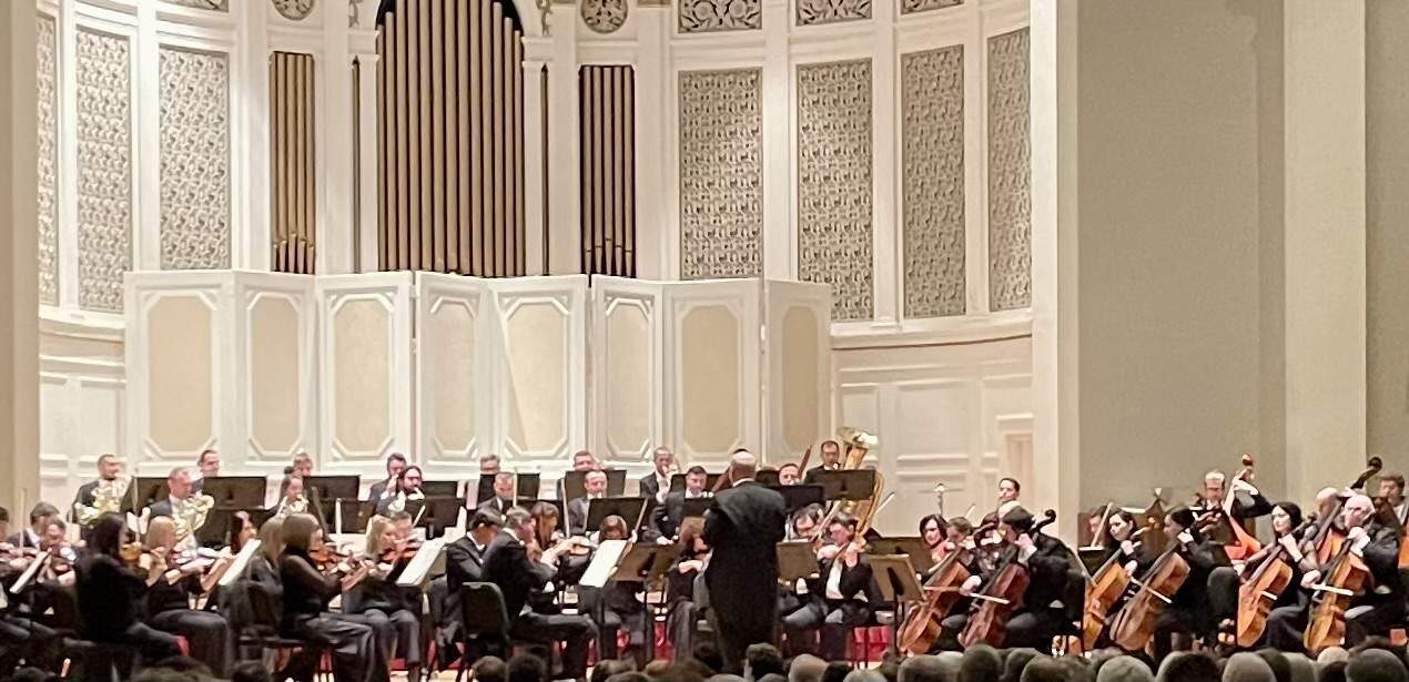 Lviv National Philharmonic Orchestra of Ukraine performs at Swasey