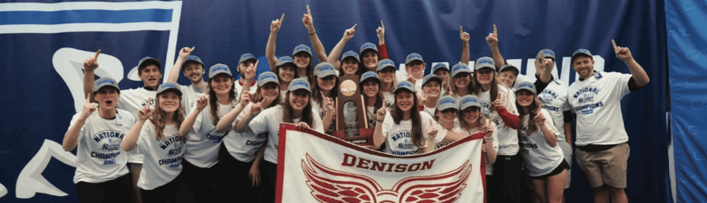 Emma Pritchett ‘25 on Women’s Swim and Dive’s national title