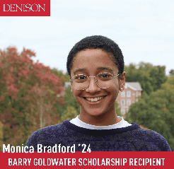 Monica Bradford ‘24 awarded Barry Goldwater Scholarship
