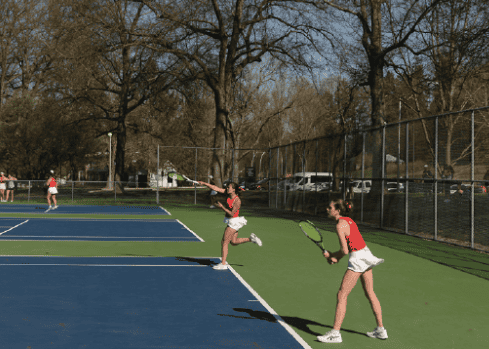 Women’s Tennis sweeps Otterbein on Senior Day to reach 15 wins