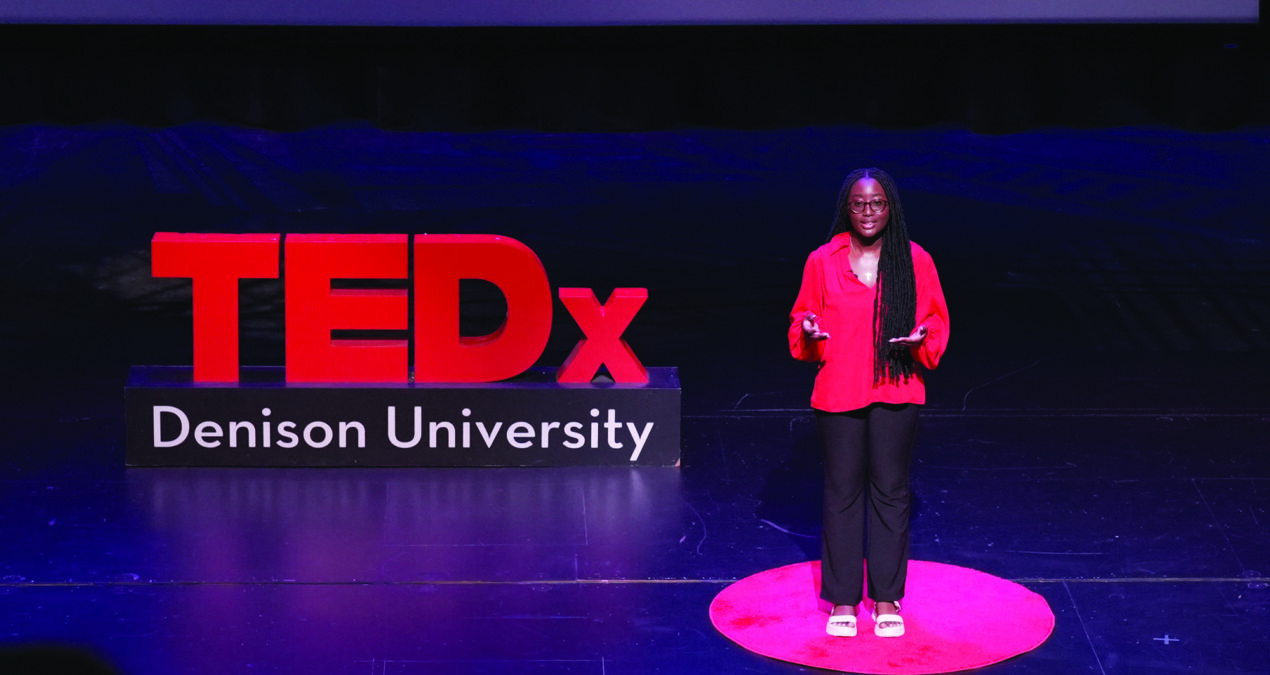 TEDxDenisonU features student, professor, and alumni speakers