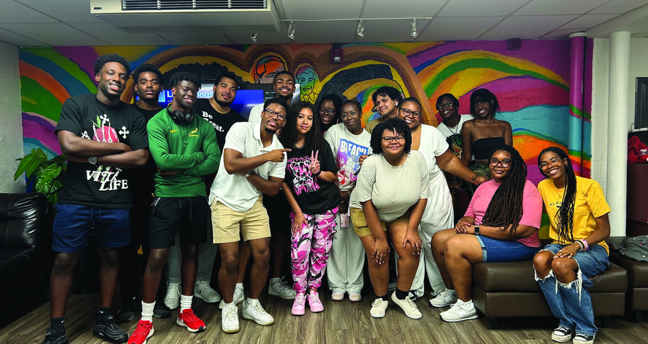 BSU (line) dances their way into new school year