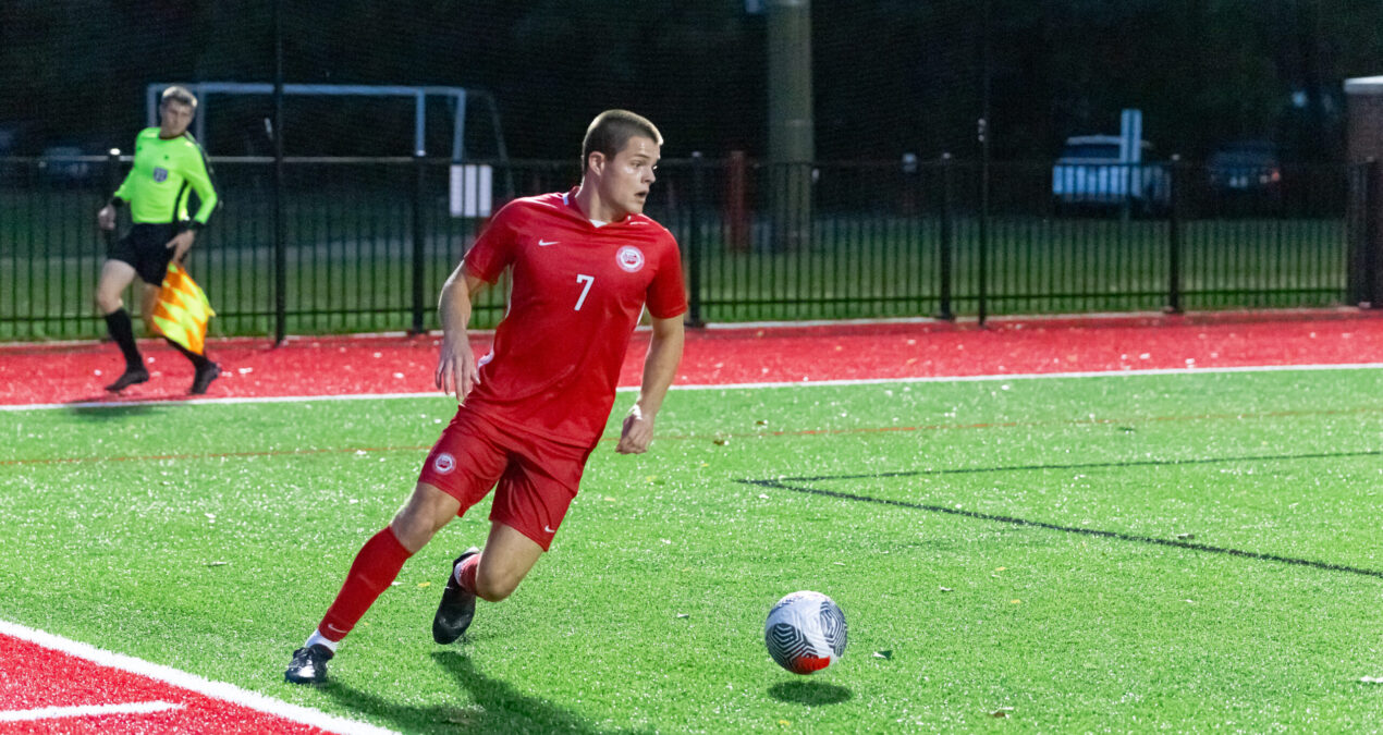 Jake Krueger, beating heart of the men’s soccer team