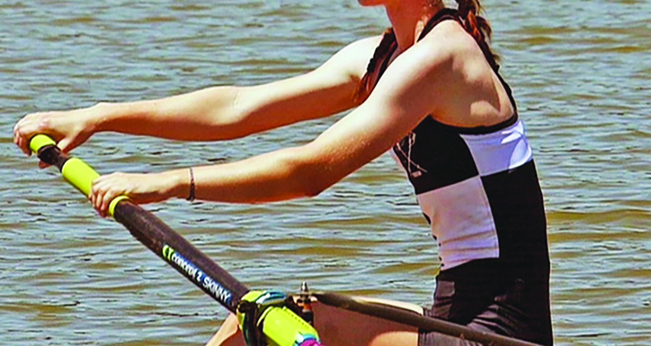 Sophia Weber continues rowing career with Denison crew
