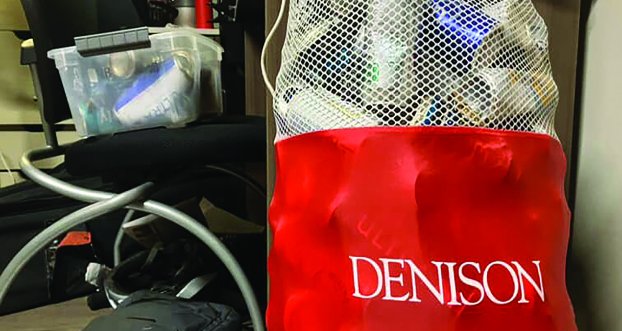 Boyko promotes sustainability through personal recycling initiative