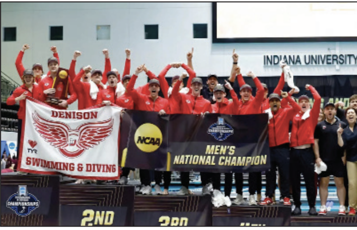 Denison teams honored for capturing national title