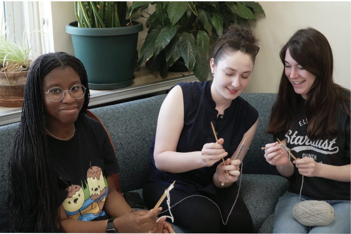 Fiber Arts Club stitches together a community